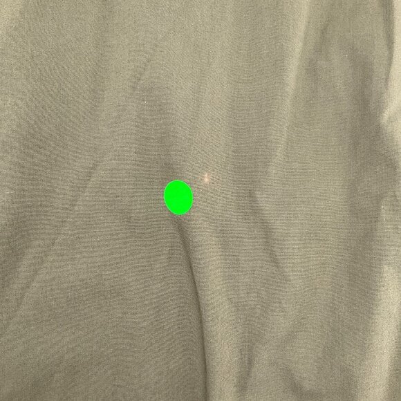 Southpole Shirt Men 6XB Green Camp Casual Zip Streetwear Short Sleeve Flaws - Picture 11 of 12